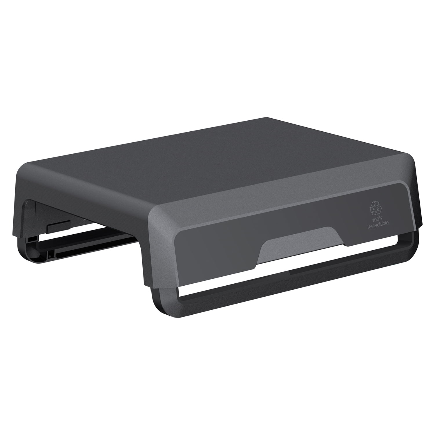 Fellowes Breyta Ergonomic Monitor Riser (Black), 100098502