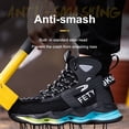 thumbnail image 4 of Zapatos De Trabajo De Seguridad Con Dedo Del Pie De Acero Para Hombres Y Mujeres Botas De Construcción De Hierro Antigolpes, 4 of 4