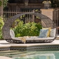 thumbnail image 2 of Christopher Knight Home Boca Grande Outdoor Daybed by  - 91.25"L x 35.75"W x 53.25"H Grey, 2 of 5