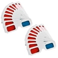 thumbnail image 1 of NUOLUX 70Ud Gafas Anaglifo 3D De Multicolor Para Cine En Casa Y Eventos Con Visualización Mejorada, 1 of 8