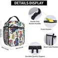 thumbnail image 6 of Skateboard Insulated Lunch Bag, Lunch Box for Office Travel, Lunch Bag for Men and Women, 6 of 6