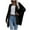 Black, variant on Vedolay Sweaters for Women Women's Plus Size Casual Short Sleeve Cardigan Dark Gray,S