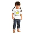 thumbnail image 3 of Lets All Be Princesses Crown Princess Youth T Shirt Tee Girls Infant Toddler Brisco Brands 12M, 3 of 5