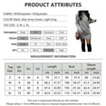 thumbnail image 2 of Gvmfive Women Round Neck Long Sleeve Casual Sweatshirt Dress Loose Mini Dresses, 2 of 2