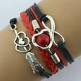 thumbnail image 1 of Bracelets Hand Chain with Retro Heart Pearl and Colored Cord Layered Design for Everyday Style Lightweight Alloy Craftsmanship Fashion Accessory, 1 of 7