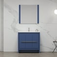 thumbnail image 5 of 36" Freestanding Bathroom Vanity with Sink & Medicine Cabinet - Navy Blue, 5 of 8