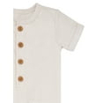 thumbnail image 3 of Modern Moments by Gerber Baby Boy Short Sleeve Slouch Romper, Sizes 0/3 Months - 24 Months, 3 of 7