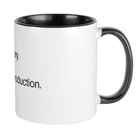 

CafePress - We ll Test It In Production Mug - Ceramic Coffee Tea Novelty Mug Cup 11 oz