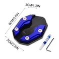 thumbnail image 3 of EQWLJWE Household Essentials Tools Home Improvement,Suitable for Motorcycle Modification Adding A Larger Saddle To Side Support Antis-Slipss Footrest, 3 of 5