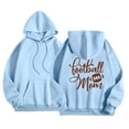 thumbnail image 1 of WEAIXIMIUNG Sweat à Capuche pour Femme avec Imprimé Lettre de Rugby et Manches Longues, 1 of 4