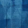 thumbnail image 1 of Ahgly Company Indoor Square Abstract Light Blue Modern Area Rugs, 3' Square, 1 of 4