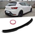 thumbnail image 4 of Alerón Trasero ANGGREK ABS Negro Brillante Para SEAT Leon Mk3 FR 2013-2016, 4 of 8