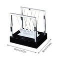 Pcapzz Newtons Cradle 5 Pendulum Balls, Desk Newtons Cradle Balance