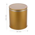 thumbnail image 3 of 2pcs Tinplate Tea Leaves Sealing Jars Tinplate Loose Tea Can Tea Tin Canisters, 3 of 8