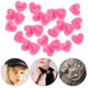 thumbnail image 1 of Nestingho 100Ud Soporte De Pin Goma Rosa Corazón Para Pines De , Insignias Y, 1 of 8