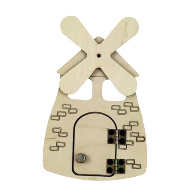 Tablero ocupado para niños pequeños, accesorios de juguetes de habilidades motoras, piezas de bricolaje, piezas de tablero sensorial para regalos de del CUTICAT material de tablero ocupado