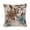 Pattern-1, variant on Summer Pillow Covers Brown Cream Grey Teal Floral Pillow Cases 16"x16" Watercolor Flower Rustic Abstract Modern Outdoor Square Pillow Cushion Cases Decorative Couch Pillow Cover for Sofa