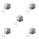 thumbnail image 1 of Wosthever Estante de vidrio de aleación de zinc, reemplazo galvanizado, estilo Simple, ajustable, antideslizante, a prueba de humedad, soporte Type2 NO2, 1 of 1