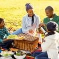 thumbnail image 6 of Football Canvas Picnic Mat Waterproof Outdoor Camping Beach Blanket Large Foldable Portable Mat Backing -Proof for Family Travel Hiking Park Grass Yard, 6 of 6