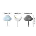 thumbnail image 3 of Hook Adhesive Strong Load-bearing Adhesive Hook No Punch Mark Kitchen Bathroom Wall Hanging Dormitory Wall Cute Hook, 3 of 7
