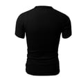 thumbnail image 2 of T-shirt à Manches Courtes Col en V pour Hommes Décontracté, 2 of 2