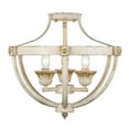 thumbnail image 4 of Golden Lighting - Jules - 3 Light Semi-Flush Mount-15.75 Inches Tall and 18.25, 4 of 4