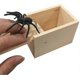 thumbnail image 2 of ZK- Prank Spider Surprise Box Rubber Spider Prank Box Tricky Spider Wood Box, 2 of 5