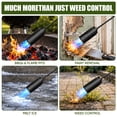 thumbnail image 4 of Propane Torch Weed Burner with 10FT Hose & Regulator, 500,000 BTU Heavy Duty Weed Burner with Flint Striker, Ideal for Snow Melting, Roofing, Roads & DIY Projects, 4 of 7