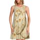 thumbnail image 1 of Disketp Taco Tortillas para Vestido sin Mangas para Mujeres, Vestidos de Verano para Mujeres, Casual y Holgado para la Playa, 1 of 1