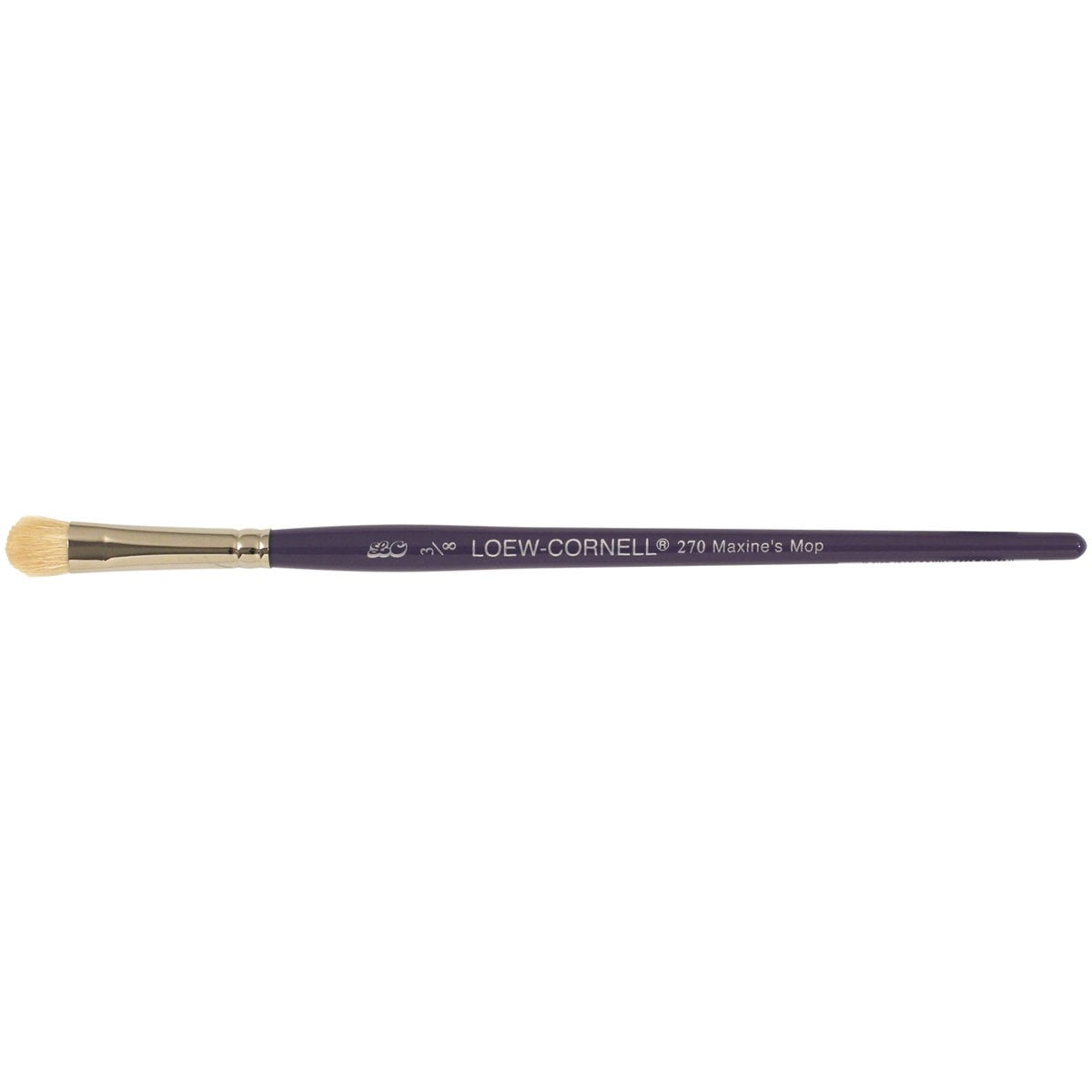 LoewCornell 3/8Inch 270 Maxine Thomas Mop Artist Brush, Goat Hair