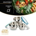 Thyme & Table Stainless Steel Mixing Bowls, 6Piece Set