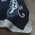 thumbnail image 7 of Lush Decor Aster Quilt Navy 3Pc Set Full/Queen, 7 of 7