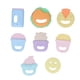 thumbnail image 1 of Juego de juguetes para la dentición del bebé, coctelera sensorial educativa temprana, sonajero para bebé, 8 Uds., 1 of 5