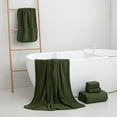 thumbnail image 5 of Extra Large Bath Towel Set of 6 (40"x80"),Oversized Bath Sheet Super Soft Highly Absorbent Microfibers Quick Dry Luxury Shower Towel for Bathroom Spa Gym Hotel Yoga (Olive Green, 6Piece), 5 of 18