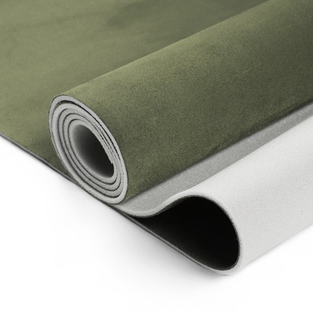 Ofertas Únicas Tela de Suede 150G Tela de Revestimiento de Techo 59.84"L x 46.85"W Reparación de Bricolaje de Revestimiento Interior Reemplazo con Respaldo de Espuma para Automóvil RV SUV Verde 1 Pcs