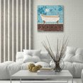 thumbnail image 5 of Epic Art 'Eco Motif Bath I' by Lisa Audit, Acrylic Glass Wall Art, 24"x24", 5 of 5
