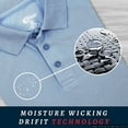 thumbnail image 4 of Premium Men's High Performance Moisture Wicking Dri-Fit Polo T Shirts, 4 of 6