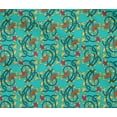 thumbnail image 4 of oneOone Cotton Flex Fabric Leaves & Floral Block Print Sewing Fabric BTY 40 Inch Wide, 4 of 4