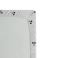 thumbnail image 3 of Ambesonne Black and White Fitted Sheet, Skull Art, Twin Size, Charcoal Grey White, 3 of 3