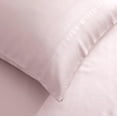 thumbnail image 6 of American Home Collection Bamboo Viscose Sheet Set - Silky Soft, Cooling for Hot Sleepers - 18 Inches Deep Pocket - Premium Sateen Finish - Full, Pink, 6 of 9