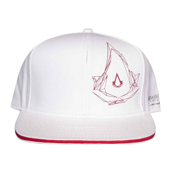 Assassins Creed Baseball Cap Side Logo new Official White Snapback