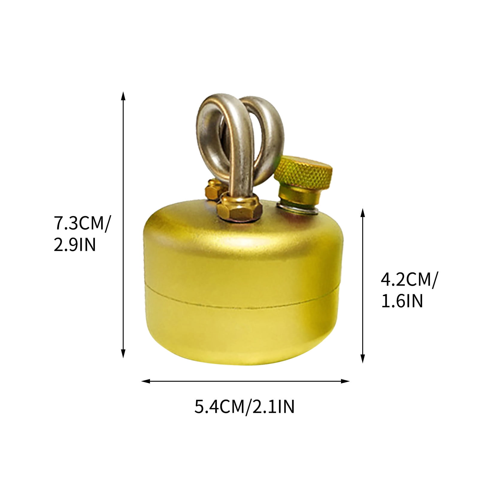 Mini Alcohol Stove, Alcohol Stove Camping, 3.5OZ Portable Brass Alcohol Gas Stove with Anti-Scald, Stand Fast Heating Windproof Backpacking Stoves for Hiking Survival Emergency Coffee Tea&nbsp;