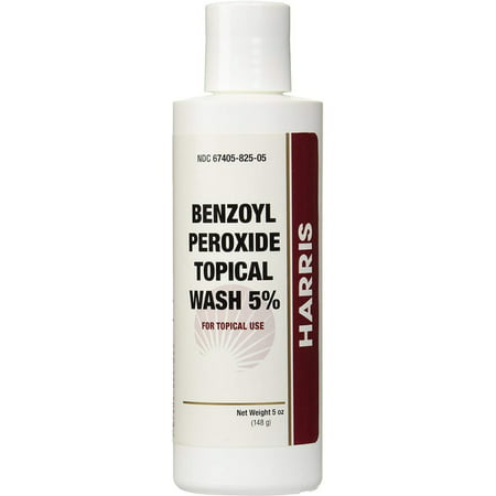 Harris Benzoyl Peroxide 5% Wash - 5 oz