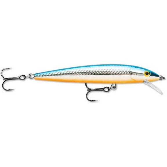 Rapala Husky Jerk 06 Fishing Lure 2.5" 1/8oz Silver Blue