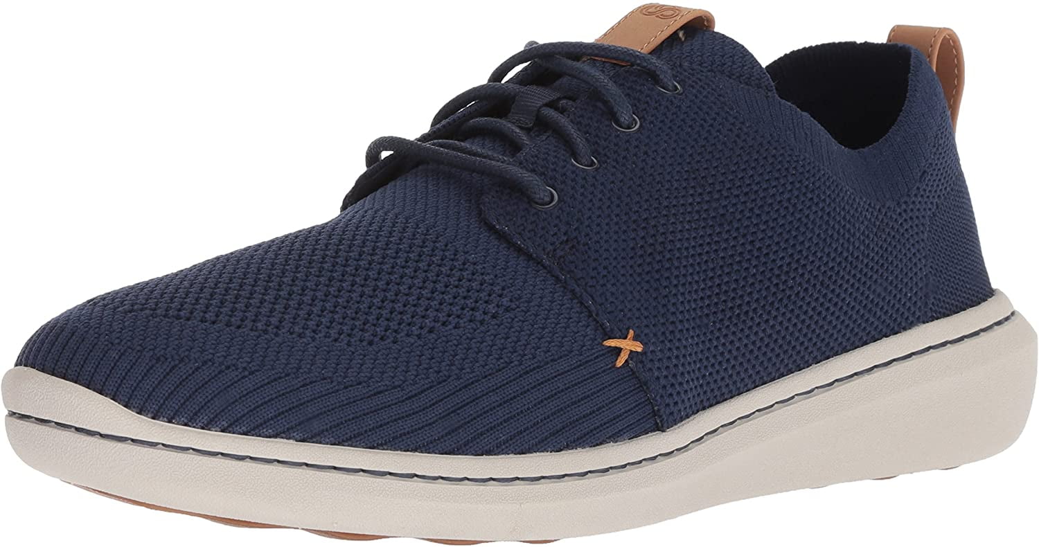 clarks sneaker navy