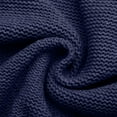 thumbnail image 6 of IROINNID Womens Sweater Turtleneck Pullover Sweater Solid Color Loose Mid-Length Long Sleeve Winter Sweater Bat Hem Knitted Sweater Tops, 6 of 8