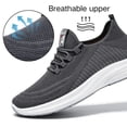 thumbnail image 3 of Qaltryn Breathable Mesh Comfort Sneakers for Men Lightweight Walking & Running Shoes with Wide Toe Arch Support, Non-Slip Sole for Gym, Tennis, Workout, 3 of 9