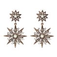 thumbnail image 1 of Pendientes glamorosos con forma de gota para el oído, regalo de joyería, pendientes de diamantes de imitación brillantes para mujer, 1 of 5