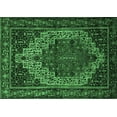thumbnail image 1 of Ahgly Company Indoor Rectangle Persian Emerald Green Traditional Area Rugs, 5' x 7', 1 of 4
