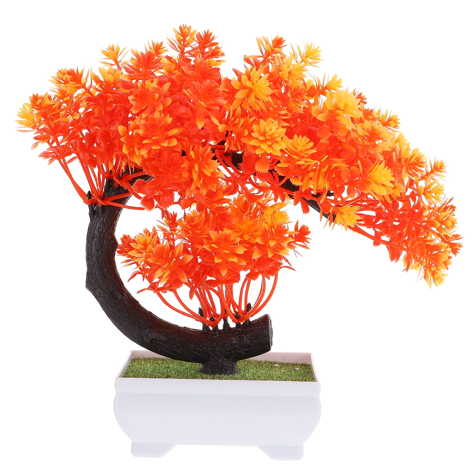 Bonsai Fake Plant Artificial Potted Tree Plants Faux Pot Greenery Decor